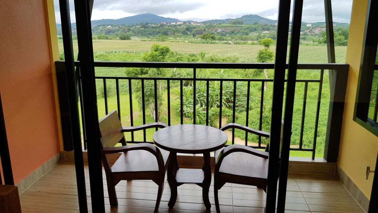 Baan Sakuna Hotel Chiang Khong Esterno foto